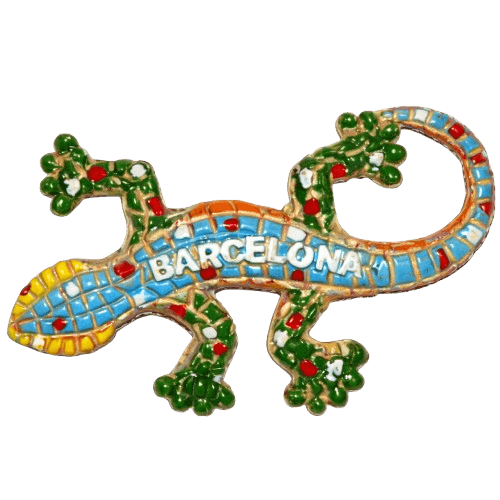 Gaudí Gecko magnet from Spain