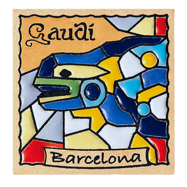 Gaudí magnet from Spain