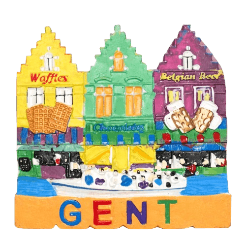 Graslei magnet from Belgium