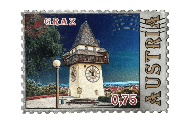 Uhrturm magnet from Austria