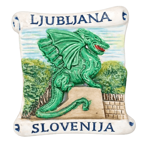 City of Dragons magnet from Slovenia