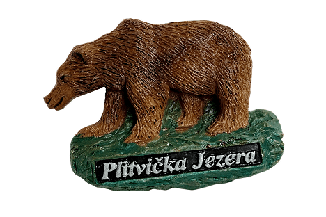 Medvjed magnet from Croatia