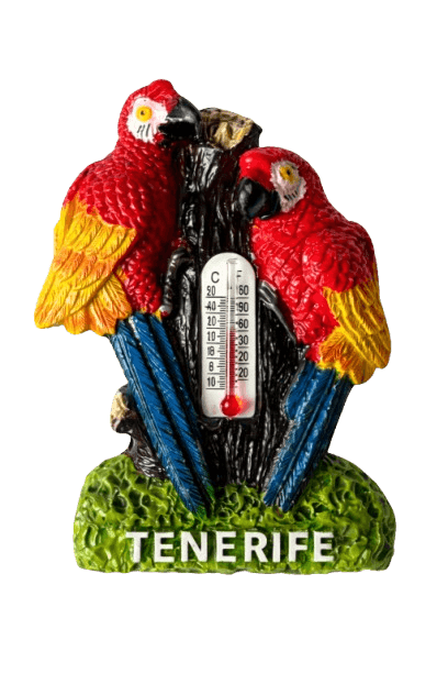Tenerife Parrots magnet from Spain