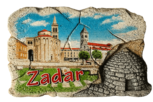 Zadar magnet from Croatia