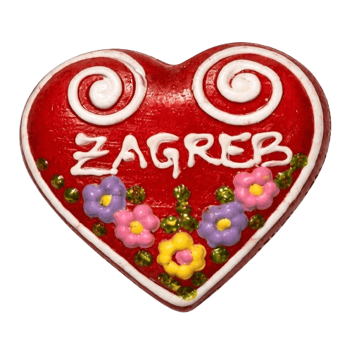 Licitarsko Srce magnet from Croatia