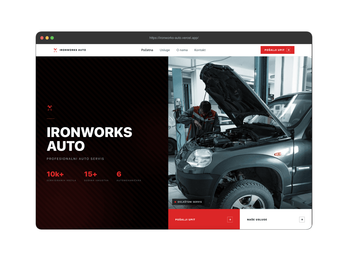 Ironworks Auto screenshot 2